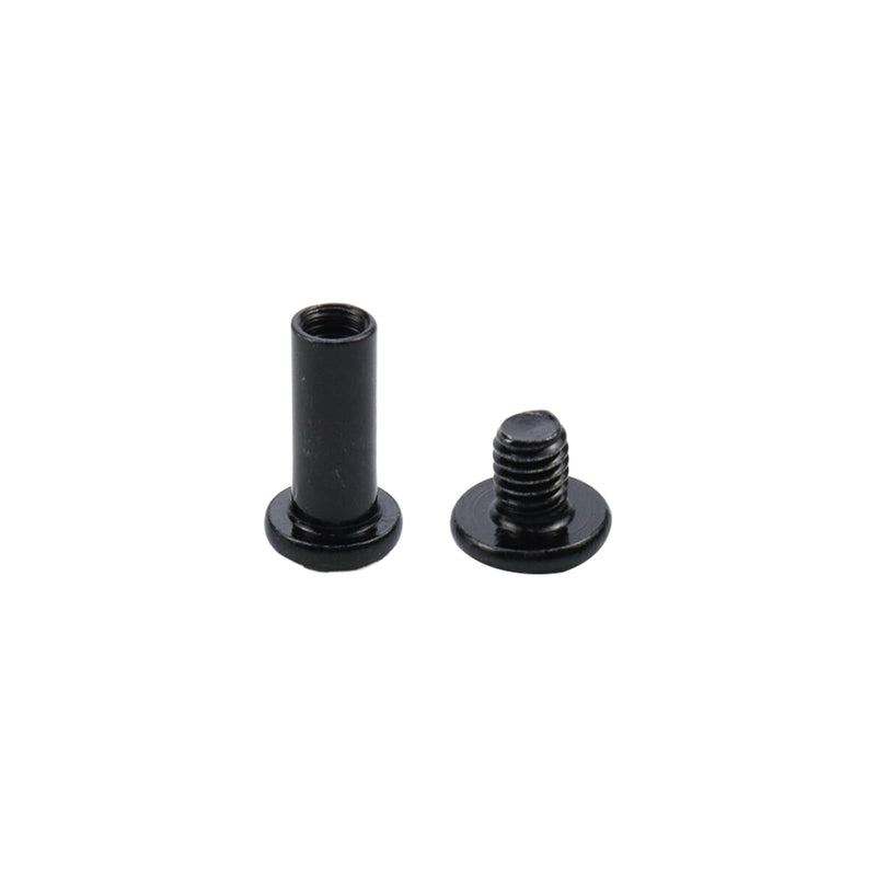Oedema 20 Pcs Socket Cap Bolts M4×10mm Binding Post Screw Stainless Steel Screw Rivets With Allen Wrench For Furniture Decorative Bags Table Cabinet Leather Belt Buckle - View #7