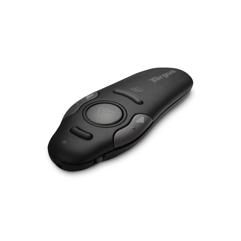 [Australia - AusPower] - Targus Bluetooth Wireless Presentation Clicker Laser Pointer for Meetings and PowerPoint – Comes with USB Dongle, 50 Foot Range (AMP16US) Wireless Presenter with Laser Pointer 