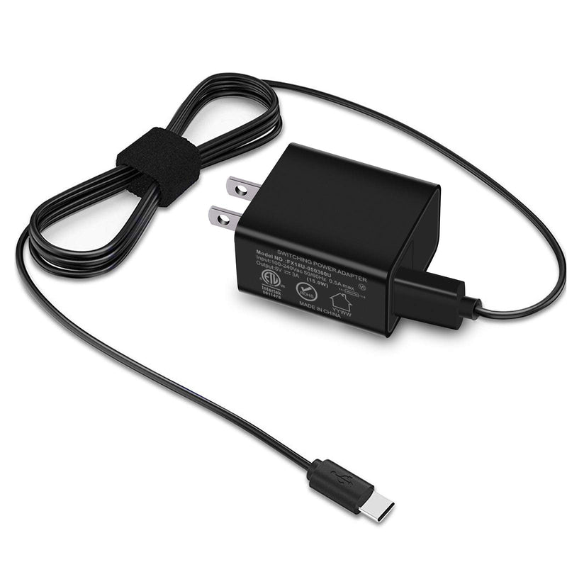[Australia - AusPower] - 15W Fast Charger with 10Ft Extra Long 5A USB C Cable for Charging New Fire HD 10,10Plus-9th 11th Gen 2019 2021,Fire Max 11-13th Gen 2023, Fire HD 7 8-10th 12th Gen 2020 2022,Kids Edition,Kids Pro 