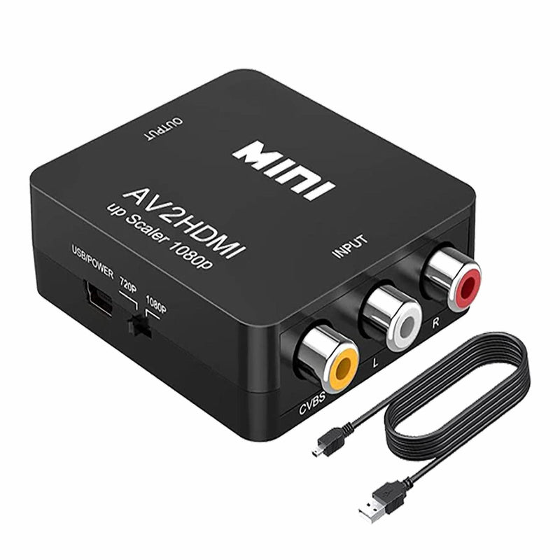 Hdmi-compatible Converter, Audio Cable Converter, Av2hdmi Converter, Adapter