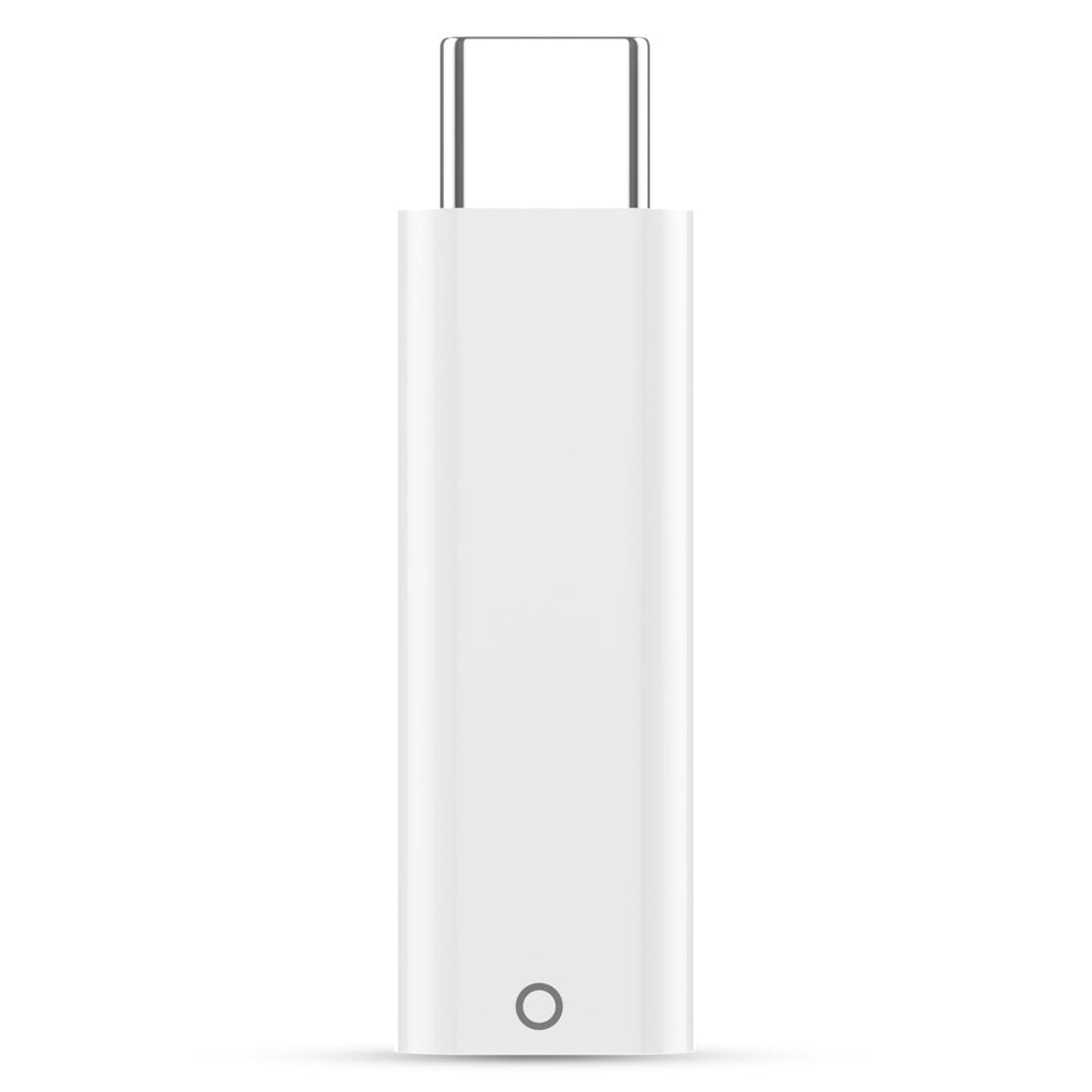[Australia - AusPower] - APETOO Male USB-C to Pencil Adapter for Apple Pencil 1st Gen,USB C to Pencil Lightning Adapter Type C Bluetooth Pairing Charging Connector iPencil Adapter for iPad 10th Generation,White 