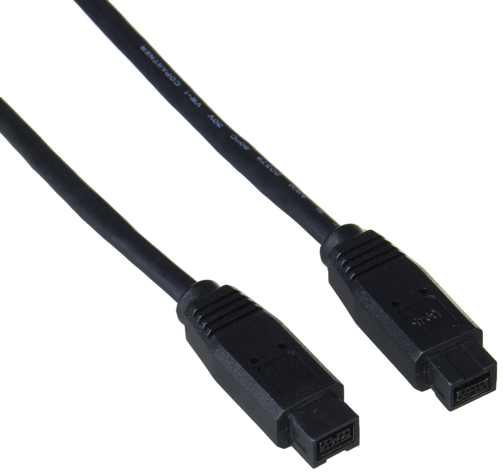 [Australia - AusPower] - StarTech.com 10 ft 1394b Firewire 800 Cable 9-9 M/M - IEEE 1394 Cable - FireWire 800 (M) to FireWire 800 (M) - 10 ft - Black - 1394_99_10 