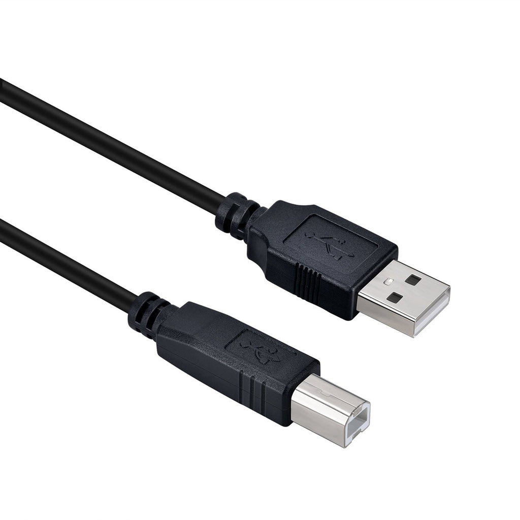 [Australia - AusPower] - USB 2.0 Cable A Male to B Male Cable for Printer Scanner - 6 Feet/1.8M 6 ft 
