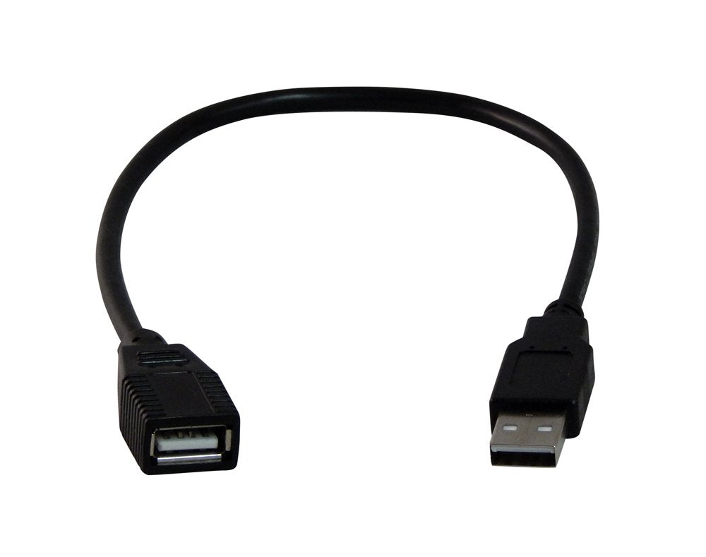 [Australia - AusPower] - Your Cable Store Black 1 Foot USB 2.0 High Speed Extension Cable 01 Ft 