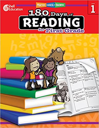 [Australia - AusPower] - 180 Days of Reading: Grade 1 - Daily Reading Workbook for Classroom and Home, Sight Word Comprehension and Phonics Practice, School Level Activities Created by Teachers to Master Challenging Concepts 
