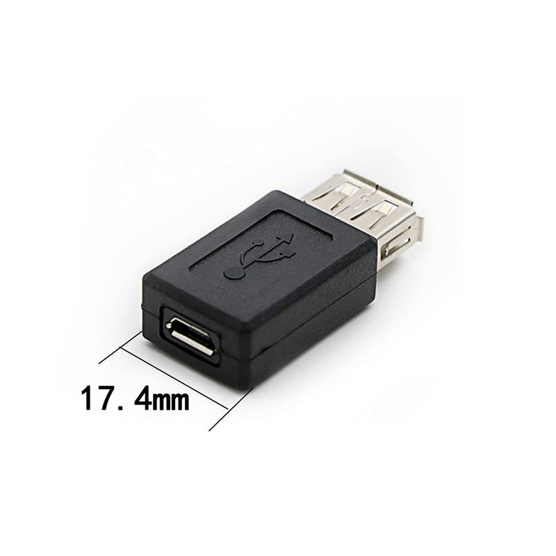 3 Pack Usb 20 A Female To Usb Micro Female Adapter Converter Auspower Australia 6344