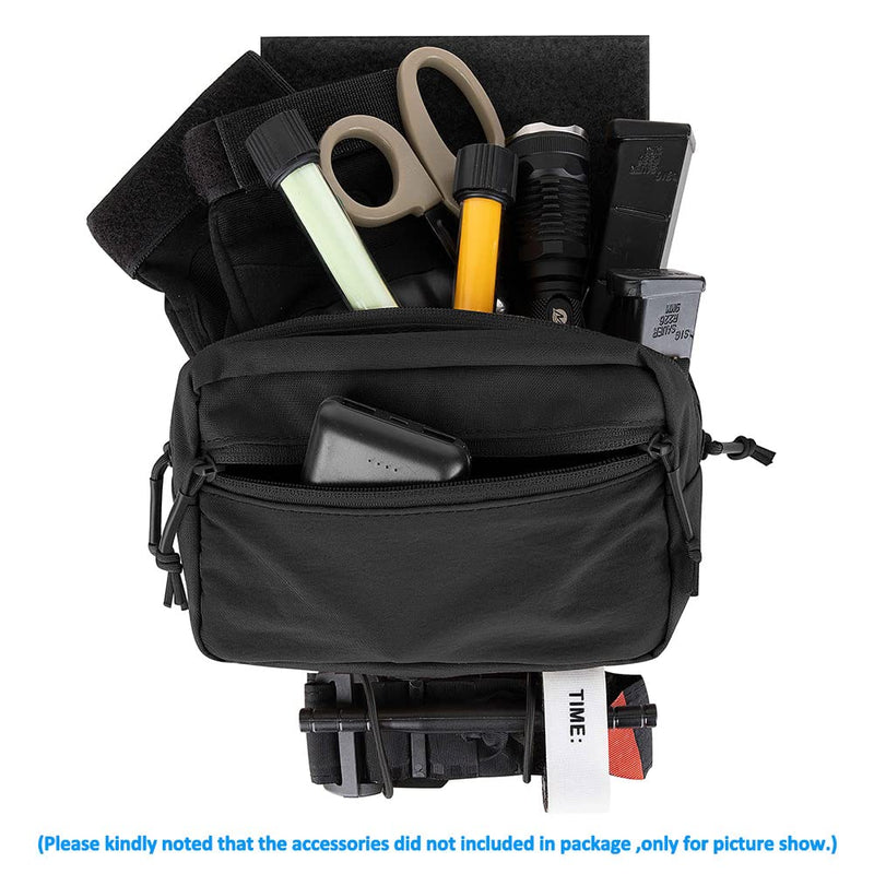 KRYDEX Tactical Drop Pouch Sub Abdominal Carrying Kit Bag for Tactical