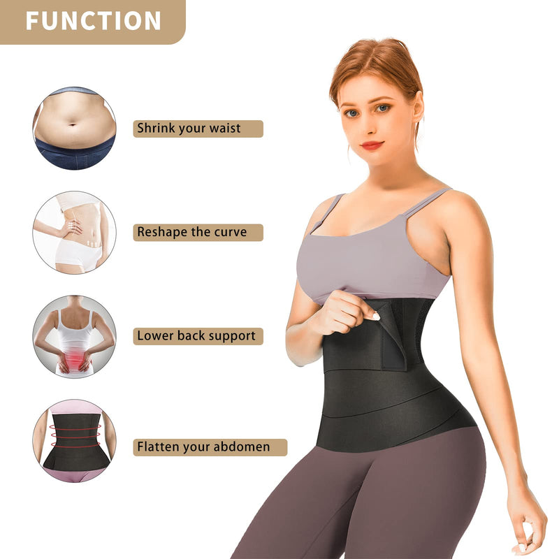 Snatch Me Up Bandage Wrap Waist Trainer For Women Lower Belly Fat