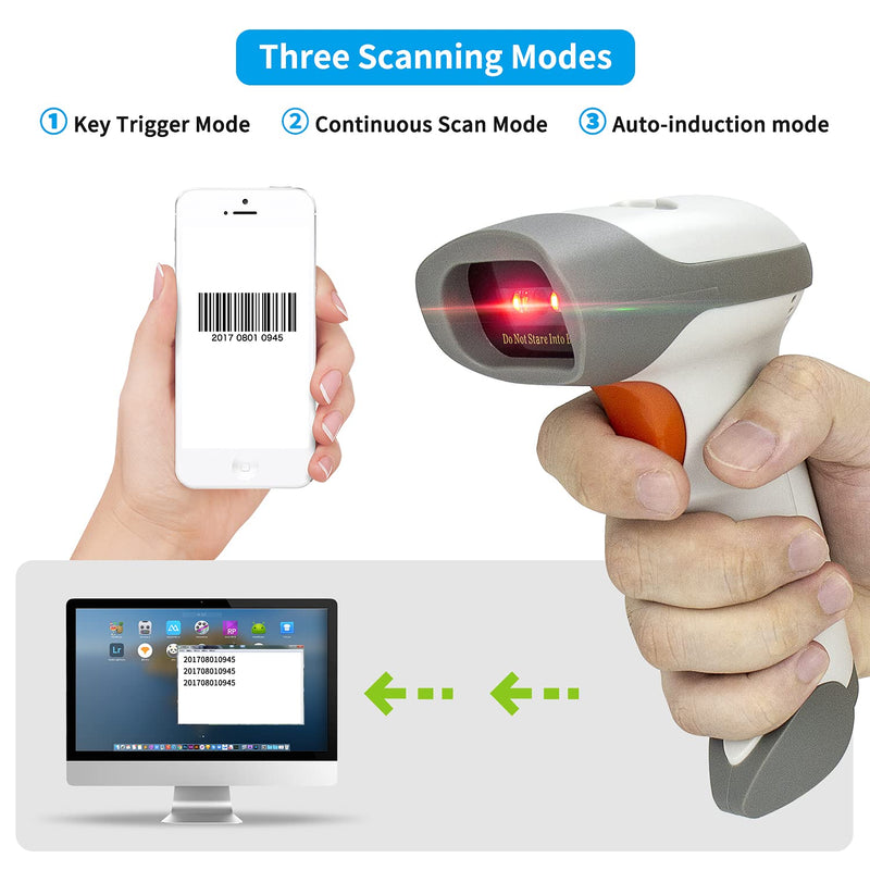 NetumScan Bluetooth Barcode Scanner IP67 - Industrietauglich Für Einzelhandel