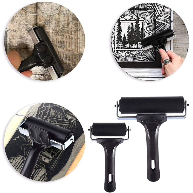 Essdee Soft rubberen Brayer 100mm Essdee Soft rubberen Brayer 100mm