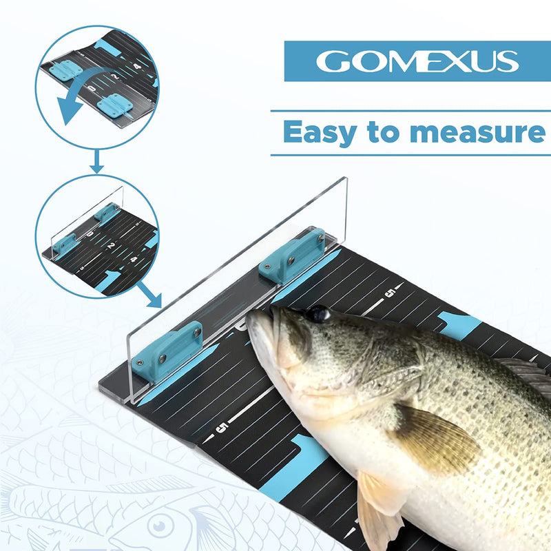 GOMEXUS Foldable Fish Measuring Board 32inch Big Philippines