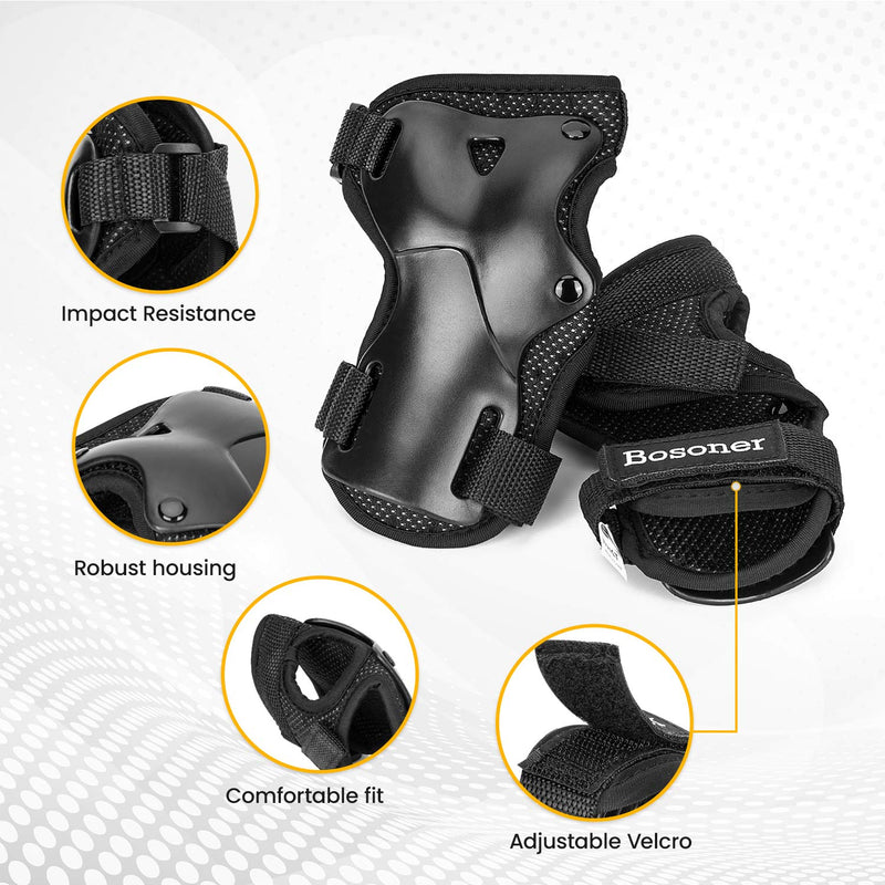 BOSONER Wrist Guards for Adults/Kids Wristsavers Impact Sport Wrist