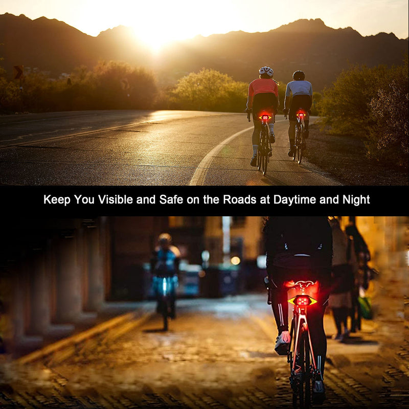 Best Bike Turn Signals Rechargeable Rear Bicycle Light Smart Wireless