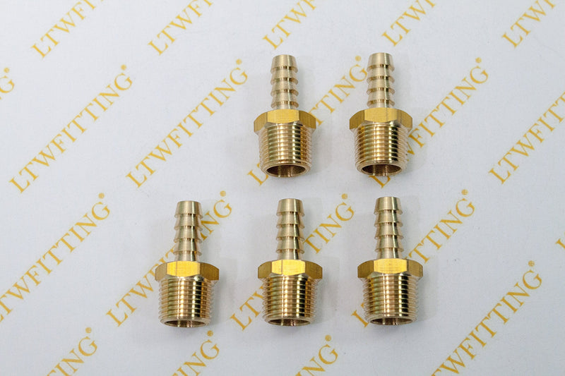 LTWFITTING Brass Fitting Coupler 1/4" Hose Barb X 1/8" Female NPT Fuel - AliExpr