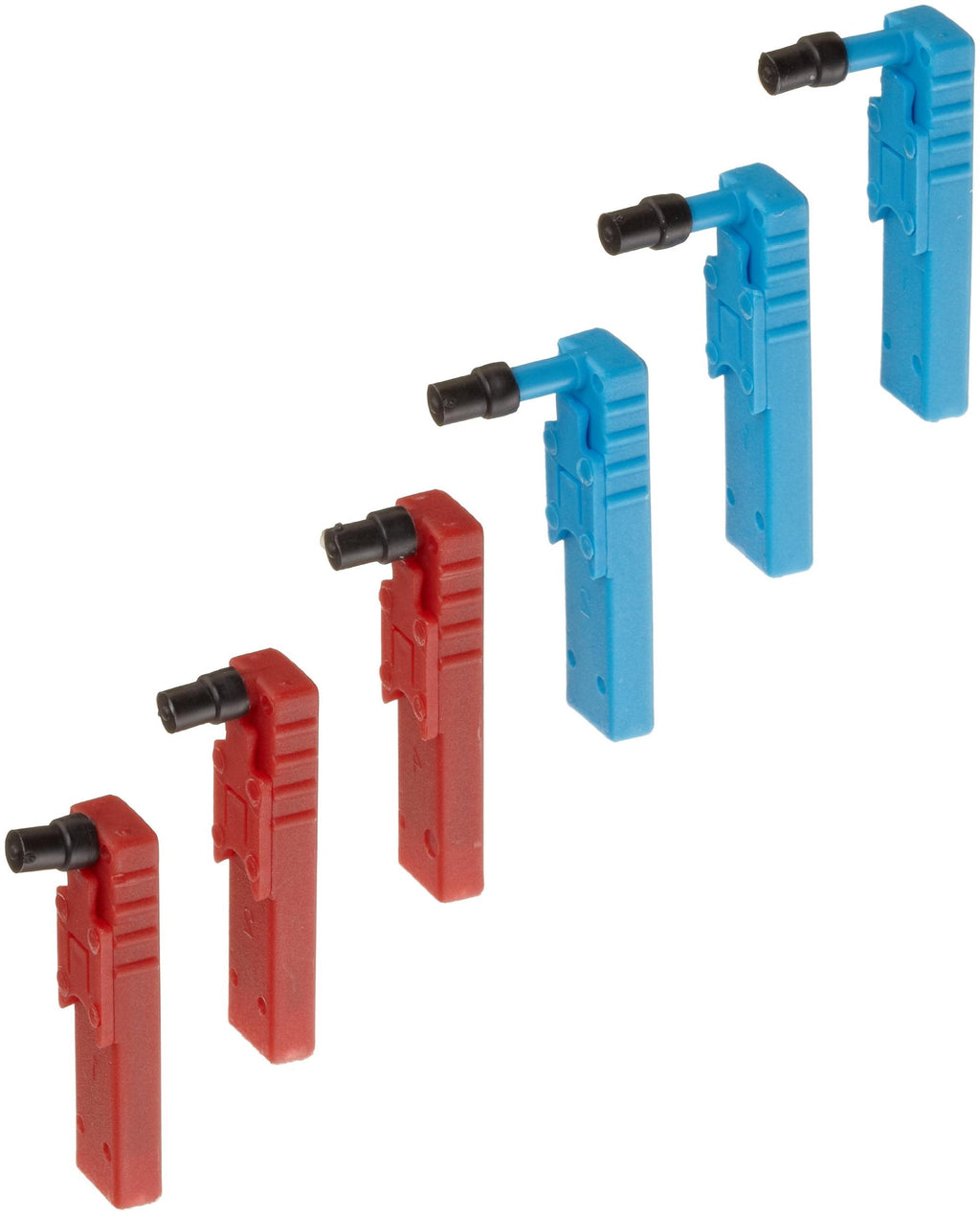 [Australia - AusPower] - Dickson P246 Chart Recorder Pens, 3 Red and 3 Blue (Pack of 6) 