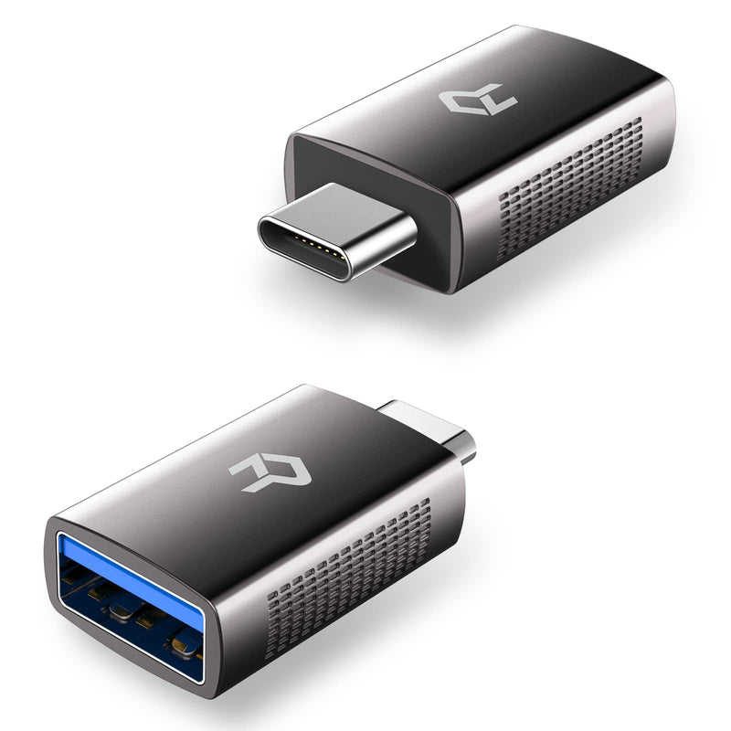 [Australia - AusPower] - Rankie 2-Pack USB C 3.0 Adapter Hi-Speed USB Type C to USB Type A 
