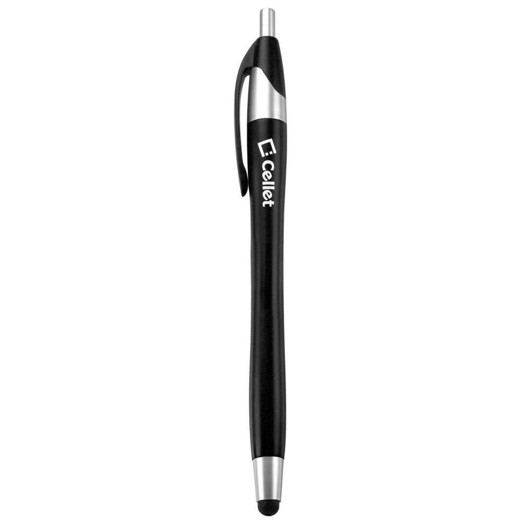 [Australia - AusPower] - Cellet 2 in 1 Capacitive Stylus and Ink Pen for Touchscreen Device Compatible with iPhone Xs, Xs MAX, XR, X, 8, 8 Plus 7, 7 Plus, iPad Pro Air Mini, Galaxy S5e S4/3 Note 10 9 8, LG Tablet Surface Pro 