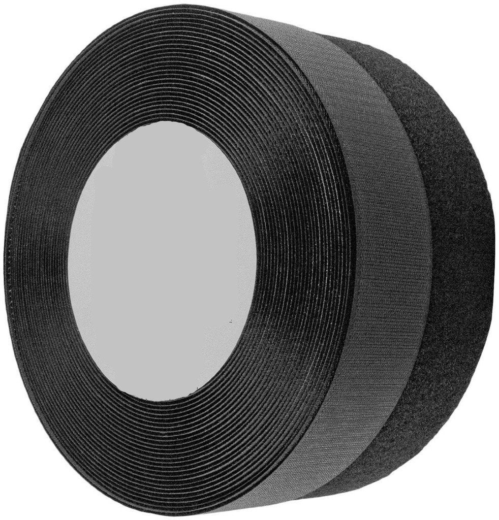 [Australia - AusPower] - Wish you have a nice day 1 Inches 26 Yards Black Sew on Hook and Loop Fastener Sew (1inch, 26yards) 