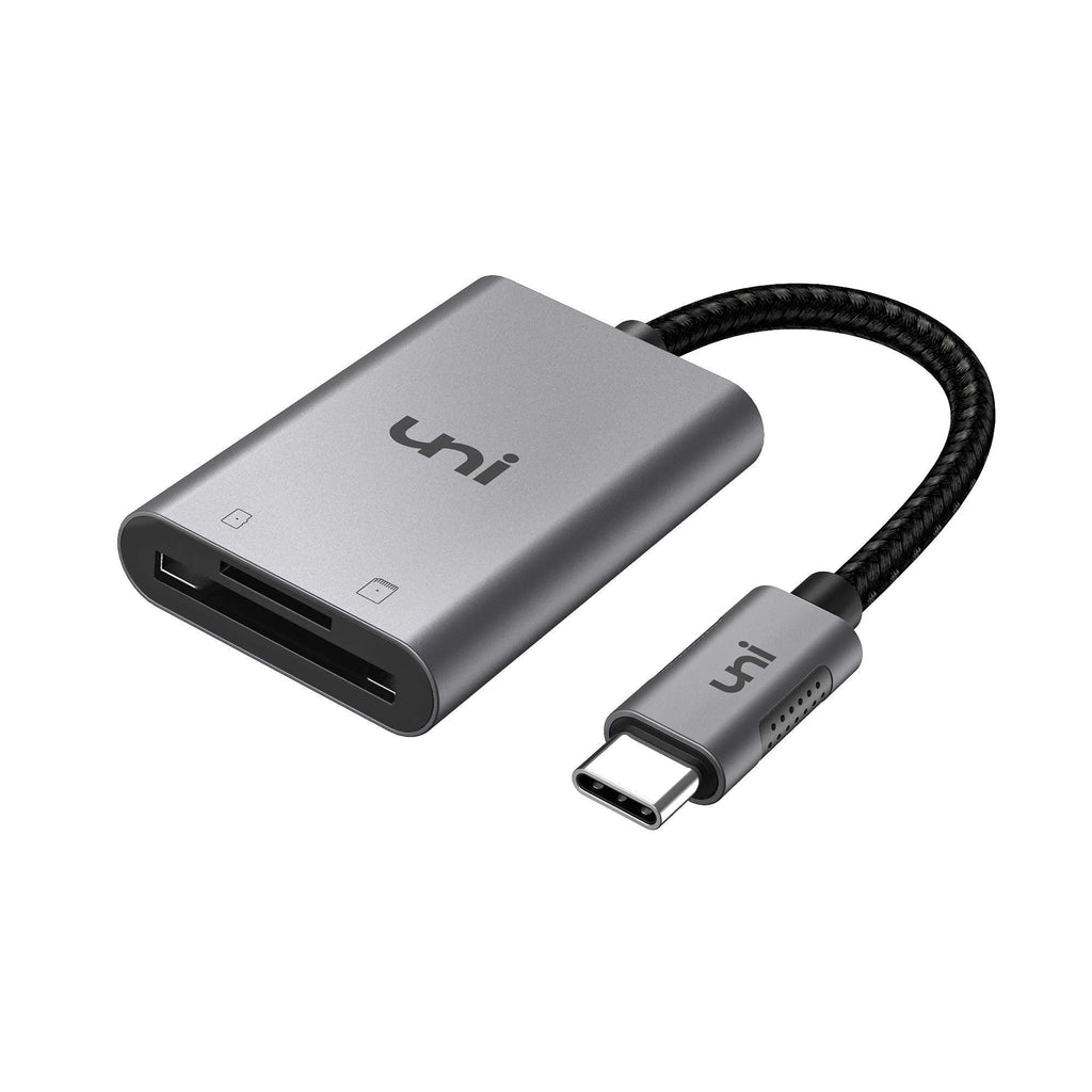 [Australia - AusPower] - SD Card Reader, uni Sturdy USB C to Micro SD Memory Card Reader Adapter ( 2TB Capacity, 5Gbps Transfer) Thunderbolt 3 Compatible with Android Galaxy S20, MacBook Pro/MacBook Air and More 