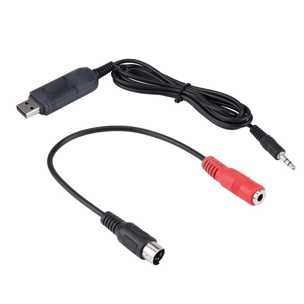 [Australia - AusPower] - USB Cable Connecting Cable USB Dongle Cable Set with Audio/Adapter Cable for 22 in 1 Quadcopter Flight Simulator Remote Controller 