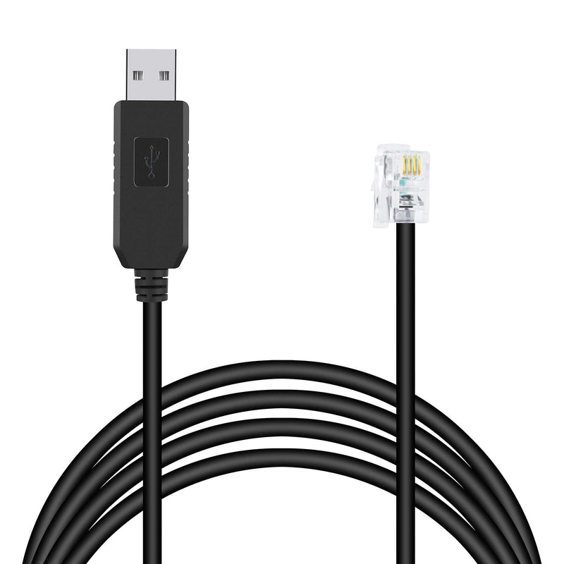 [Australia - AusPower] - TLS2200 PC to Printer Cable CP2102 USB RS232 Serial to RJ22 Adapter Cable TLS2200 PC Printer Programming Cable 