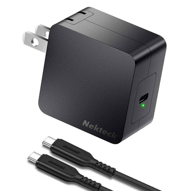 [Australia - AusPower] - Nekteck 60W USB C Charger [GaN Tech], PD 3.0 Fast Charger[USB-IF & ETL Certified] with Foldable Plug, Compatible with MacBook Air/Pro, iPad Air/Pro, iPhone 13 Pro Max, Switch, Galaxy, Pixel and More. 
