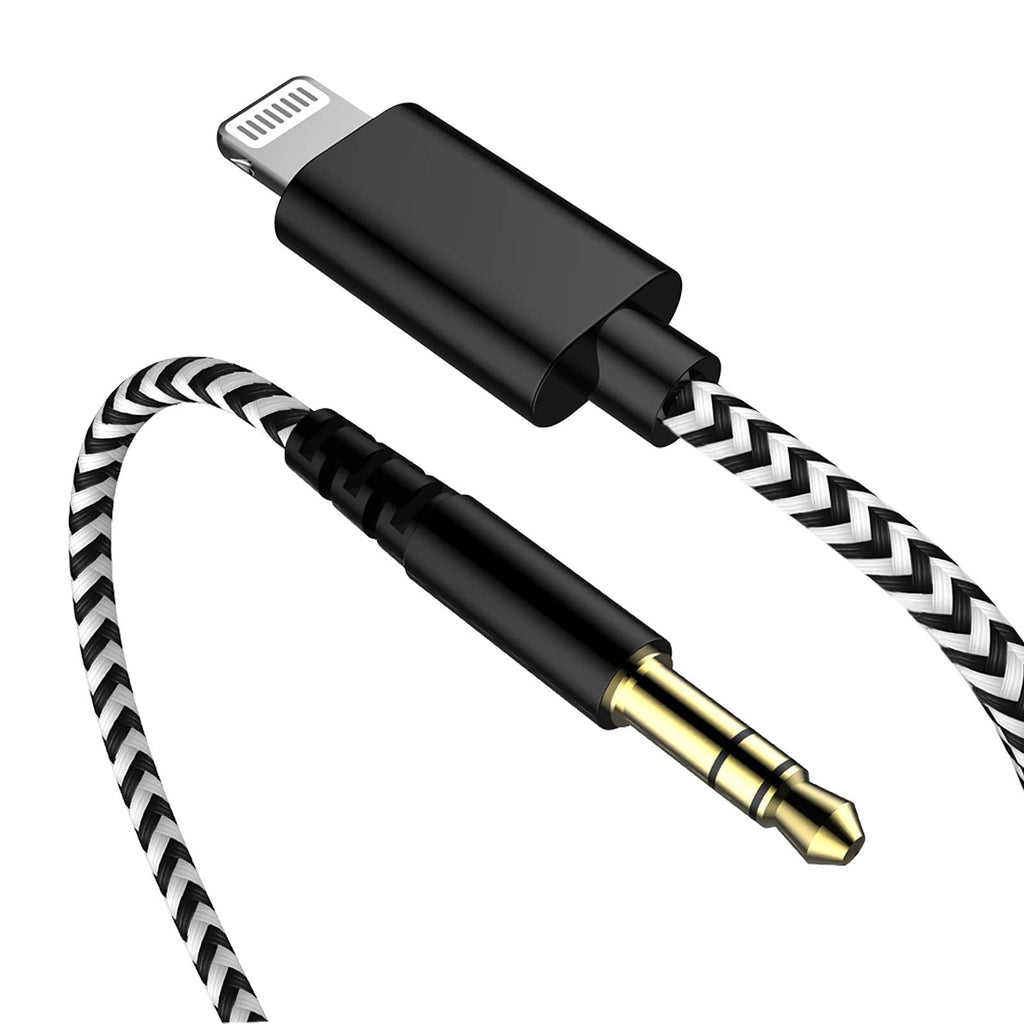 [Australia - AusPower] - Headphone Aux Adapter Cord 6.6ft for Apple MFi Certified Lightning to 3.5 mm Headphone Jack Converter Male Car Aux Stereo Audio Cable Compatible with iPhone 13 13 Pro 12 12Pro Max 11 Pro SE XR Xs 8P 