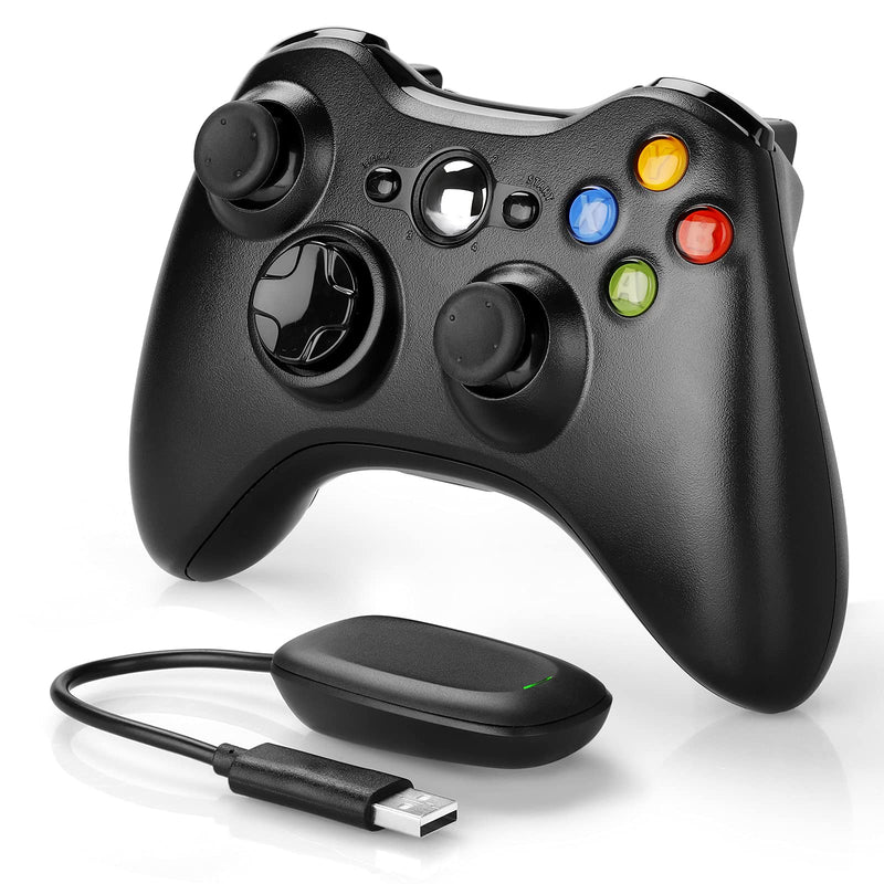 [Australia - AusPower] - Wireless Controller for Xbox 360, YAEYE 2.4GHZ Game Joystick Controller Gamepad Remote Compatible with Xbox 360/360 Slim, PC Windows 7,8,10,11 
