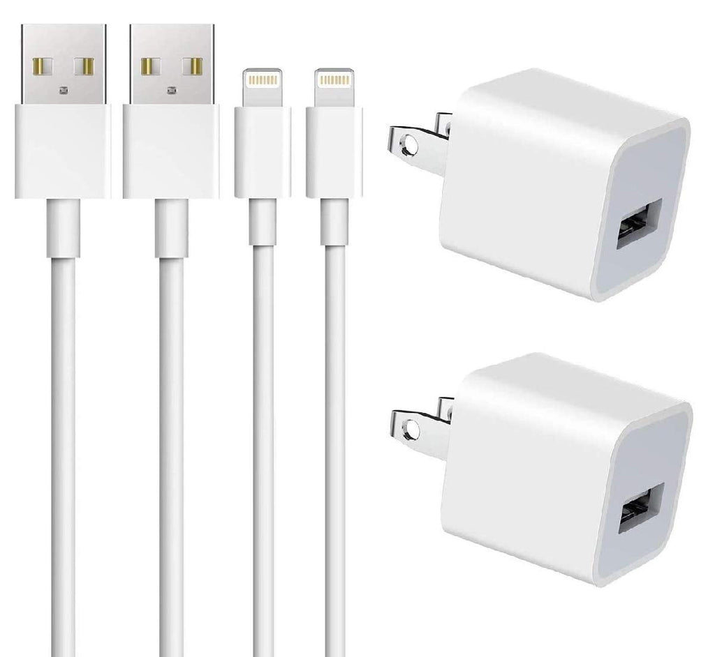 [Australia - AusPower] - iPhone Charger, Apple MFi Certified Lightning Cable, ZOYOL Data Sync Charging Cords with USB Wall Charger Compatible iPhone 13 12 11 XS XR X 8 7 6s 6 Plus SE, iPad Mini Air Pro, iPod, AirPods [2-Pack] 