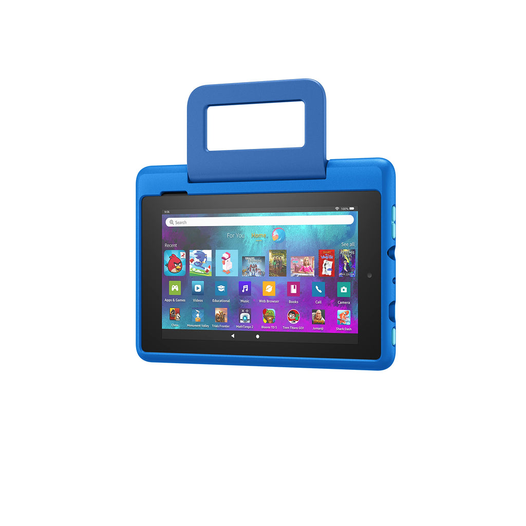 [Australia - AusPower] - Amazon Kid-Friendly Case for Fire 7 tablet (Only compatible with 9th generation tablet, 2019 release), Intergalactic 