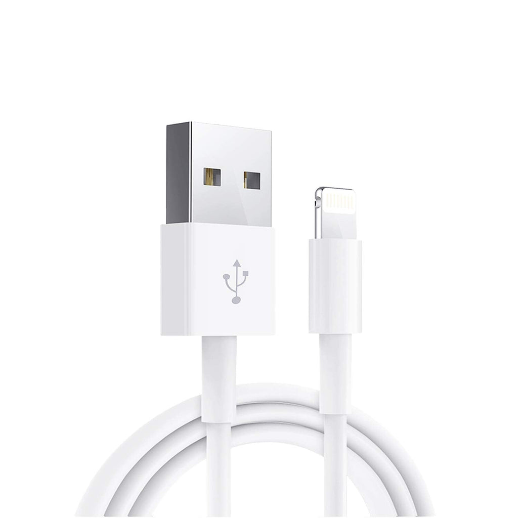 [Australia - AusPower] - Apple iPhone/iPad Charging/Charger Cord Lightning to USB Cable[Apple MFi Certified] Compatible iPhone 11/ X/8/7/6s/6/plus/5s/5c/SE,iPad Pro/Air/Mini,iPod Touch(White 1M/3.3FT) Original Certified 1Pack 