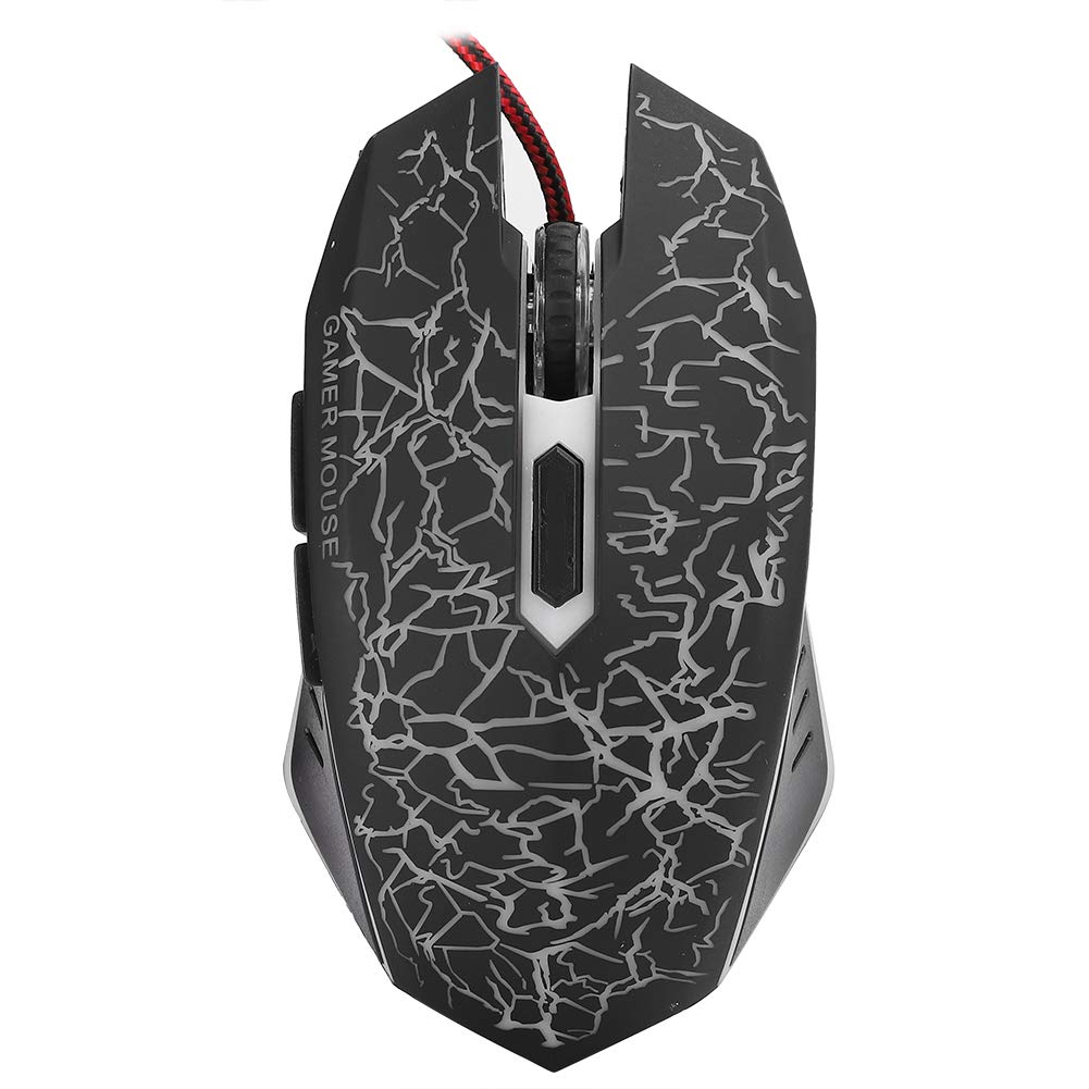 [Australia - AusPower] - Computer Mouse, Portable Mouse Desktop PC Mice for Computer(Black, A70) black, A70 