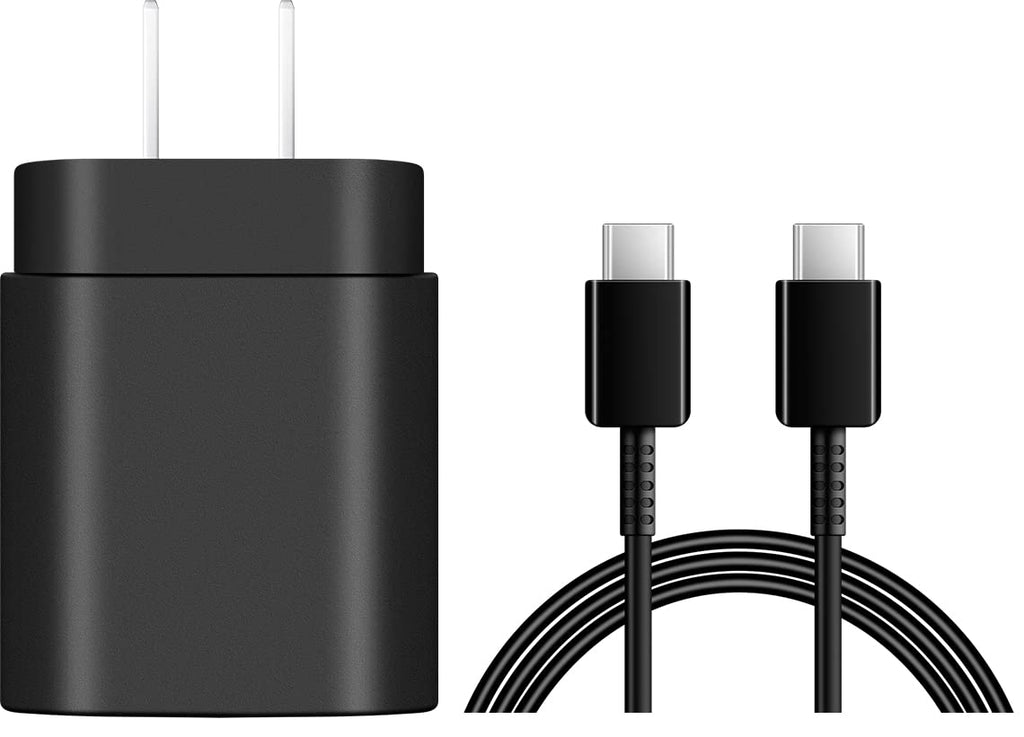 [Australia - AusPower] - for Samsung Fast Charger Super Fast Wall Charging Type C Cable for Samsung Galaxy S21/S21+/S21 Ultra/S20/S20+/S20 Ultra/Note 20/Note 20 Ultra/Note 10/Note10+ 
