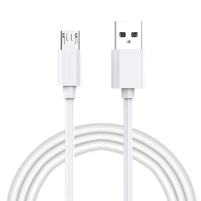 [Australia - AusPower] - Micro USB Cable Charger Cord Power Wire for Samsung Galaxy Tab A,A8,E,S2,3,4,7.0,8.0,9.7 Tab 10.1,Note 4,5,Tab S 10.5 SM-T280 350 377 530 580 Tablet,S7,S6,J7,J3 USB Charger Cable Cord（6.6FT White） 