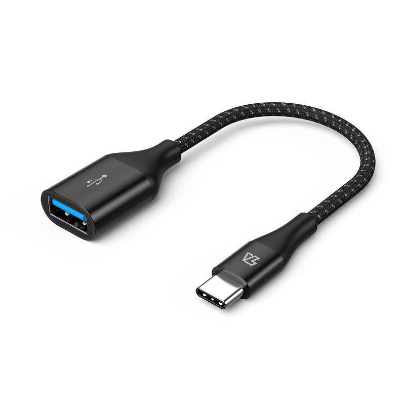 [Australia - AusPower] - Teleadapt USB C to USB Adapter 3.1, USB C OTG Adapter, 10Gbps USB Type C to USB Adapter, USB-C to USB-A Female OTG Cables Compatible for New MacBook Pro, iPad Air 2020, Galaxy S20/S10/S9/S8 and More Black 