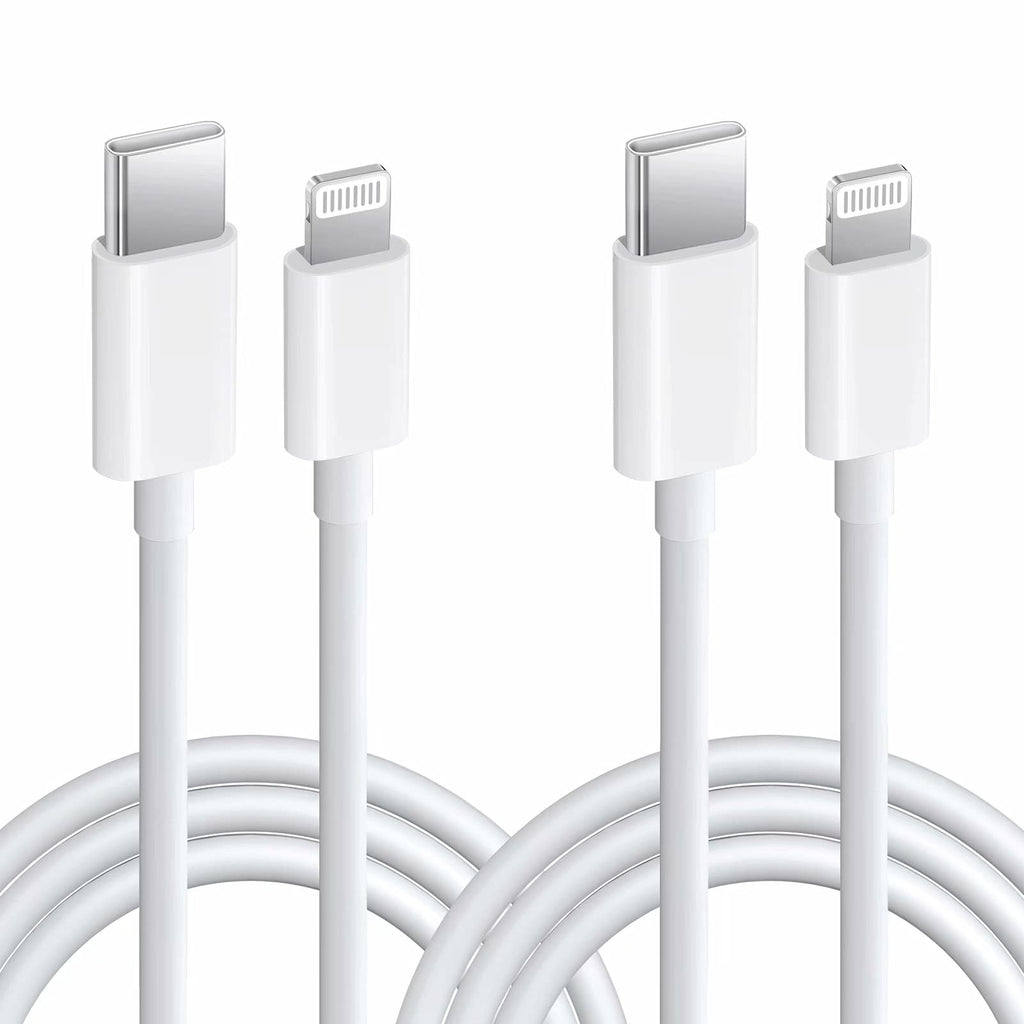 [Australia - AusPower] - [MFi Certified] iPhone Charger Cable, Bufunto 2 Pack 6FT USB C Fast Charging Cord for iPhone 12 Pro Max/Mini /11/X/XS/XR /8 