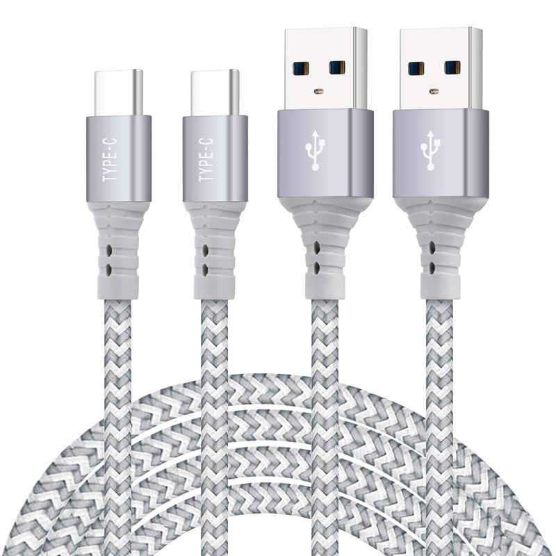[Australia - AusPower] - Long USB C Charger Cable 10ft 2Pack,Type C Charger Cord for Samsung Galaxy A13 5G/A52 5G/A42 5G/A12/A71 5G/A50 A21/A53 Moto Motorola G100/G Pure/G Stylus 5G/Power 2022 2021 2020,Edge 2022,Fast Charge 