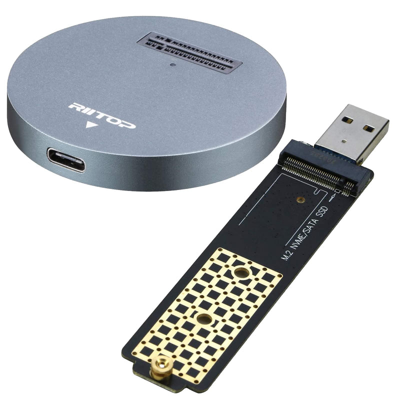 [Australia - AusPower] - NVMe Dock + M.2 to USB Adapter 