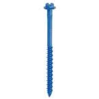 Tapcon Climaseal steel hex-washer-head concrete anchors, 3/16 in. x 1-3/4 in., 75-pack