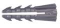 [Australia - AusPower] - CRL 1/4" Plastic Screw Anchor without Shoulder - 500 Pack 