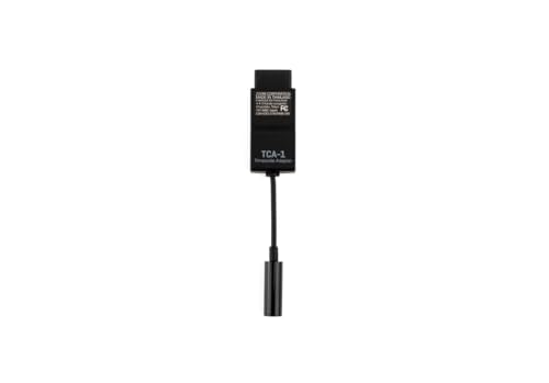 ZOOM TCA-1 Timecode Adapter, Precision Timecode Generator for Audio Video Synchronisation Compatible with Zoom Recorders, Black | Precision Timecode Generator for Audio Video Synchronisation Compatible with Zoom Recorders, Black