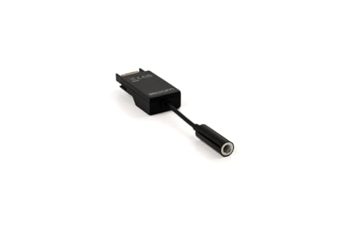 ZOOM TCA-1 Timecode Adapter, Precision Timecode Generator for Audio Video Synchronisation Compatible with Zoom Recorders, Black | Precision Timecode Generator for Audio Video Synchronisation Compatible with Zoom Recorders, Black