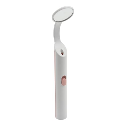 2 Piece Dental Mirror with LED Light, Anti-Fog Mouth Mirror for Oral Care
