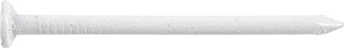 Siding Trim Nails, #15 x 1-1/4in, 6oz Pack, White