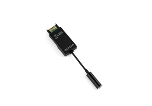 ZOOM TCA-1 Timecode Adapter, Precision Timecode Generator for Audio Video Synchronisation Compatible with Zoom Recorders, Black | Precision Timecode Generator for Audio Video Synchronisation Compatible with Zoom Recorders, Black