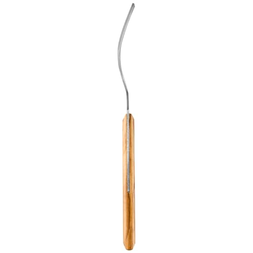 Opinel Sylve Dinner Fork, Riveted Wood, Single (Olivewood) Olivewood