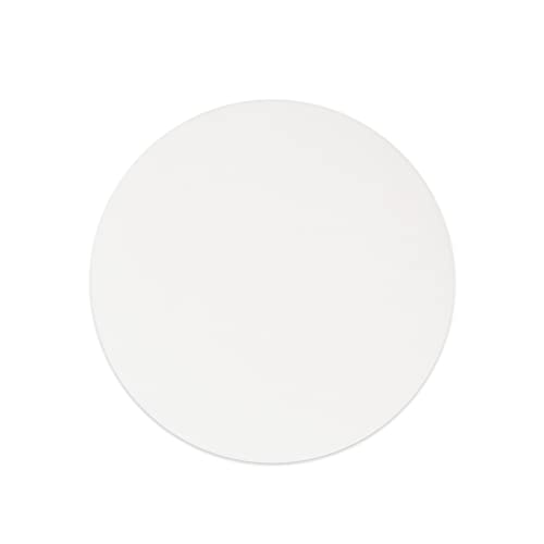 stonylab Quality Filter Paper, 56mm Diameter Fast Speed Cellulose Filter Paper Circles, 25 Micron Particle Retention, 100 Packs 56 mm Diameter White
