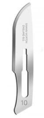 [Australia - AusPower] - Swann-Morton #10 Sterile Surgical Blades, Carbon Steel [individually packed, box of 100] 