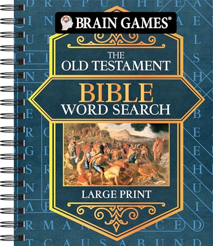 Brain Games - Bible Word Search: The Old Testament - Large Print