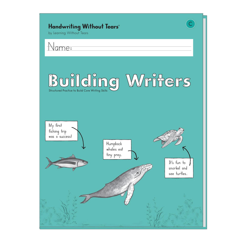 [Australia - AusPower] - Learning Without Tears Building Writers Student Edition, Age 7+, 2nd Grade+, Handwriting Without Tears, Narrative, Information, Opinion, Fluency, School & Home, Tutor, Sensory & Motor Skills, Sensory 